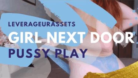 Redhead Girl Next Door LeverageURAssets Finger Pussy - 56