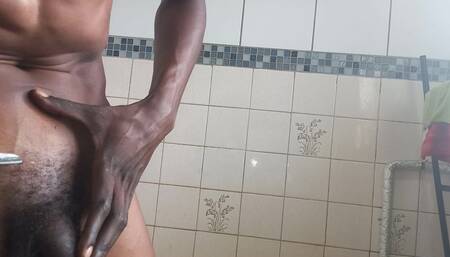 Me Shaving My Big Dick Self