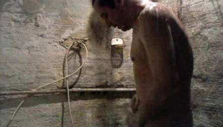 Taking a Shower in the Company's Haunted Bathroom