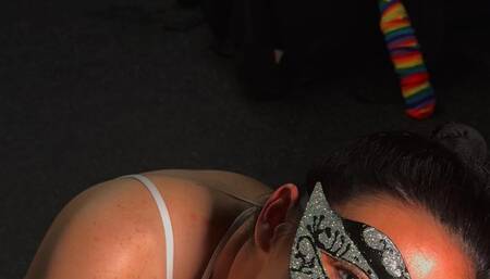 Femdom Blowjob with excessive biting and aggression