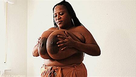 Maja meets Pam Part 210 - Pam's hot Flower Blouse Strip (Clip No 2564 - mp4 version)