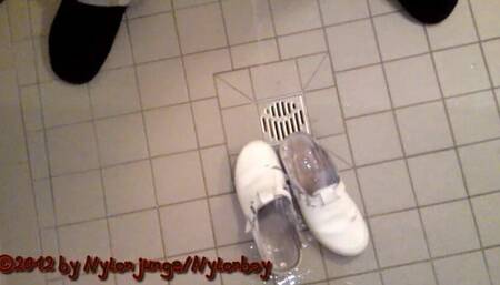Old Work Shoes Piss