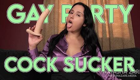 Sucking Cock At The Party