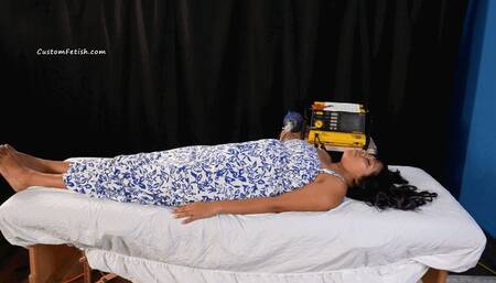 Nina Uses Defibrillator on Michelle in Emergency Room HD (1920x1080) Medical Fetish