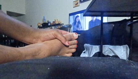 Goddess Painting Sexy Toe Nails 1080