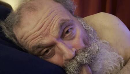 Old Man Big Moustache Blowjob, Sucks Licks and Hums His Way to a Creamy Reward