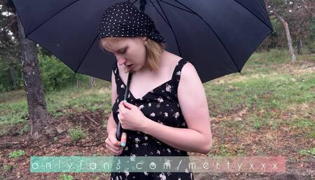 First Anal Sex of a Blonde Girl From the Village