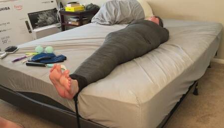 PrinceSPawz Mummified and Tickled Part 2