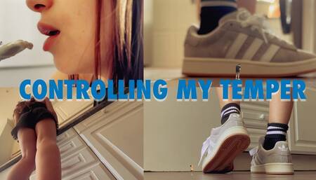Controlling my Temper 4k Giantess Miriam is back