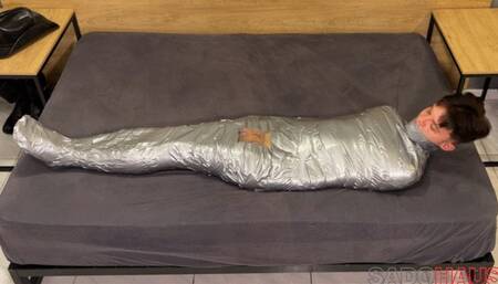 A Freak Captures Two Cute Boys On The Street To Mummify, Fuck And Milk