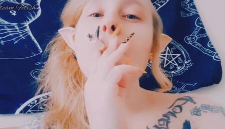 Smoking Fetish Video