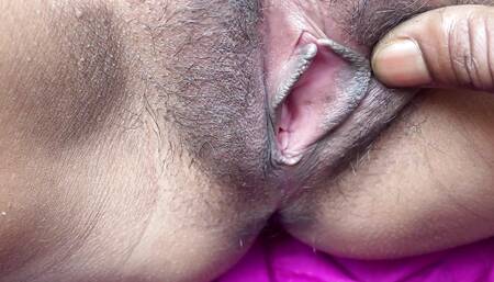 Kolkata Desi Bengali Village Boudi of Friend Closeup Fuck Big Black Dick in and Creampied with Bangla Audio