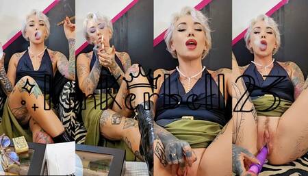 You've been caught spying on your horny, smoking hot boss with a cigar - Kinkerbell23