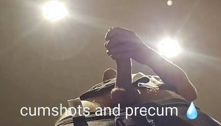 Multiple Cumshots of Big Cock Solo Performance