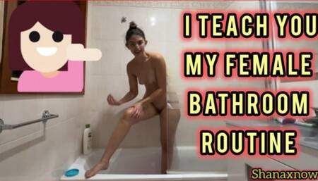 SISSY TRAINING EMBRACE YOUR FEMININITY FEMINIZATION SHOWER