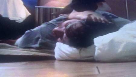 Face and stomach trample