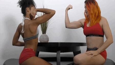 Catherine vs Syn: Armwrestling wmv