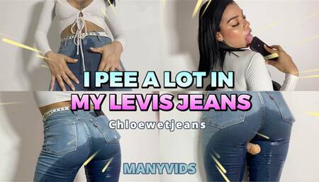 I PEE A LOT IN MY NEW LEVI'S JEANS