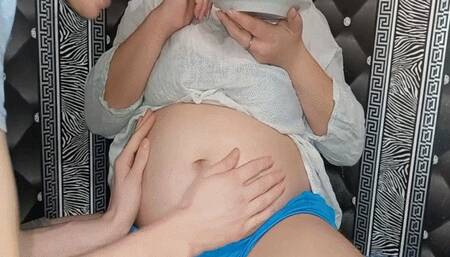 The fattening of the pregnant woman continues WMV