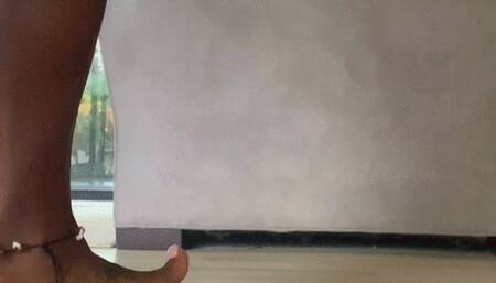 Trampling a plantain