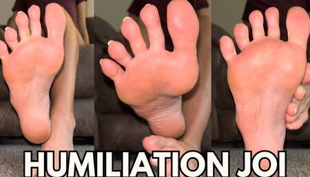 Humiliation Foot JOI - Ivys Feet - Footivities