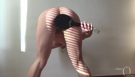 Hairy Pussy Paddling - Bare Assed and Nude Paddling