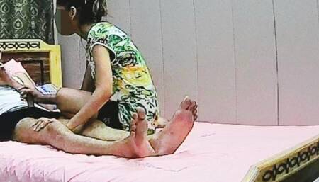 Step Sister Teen Girl Having a Secret Relationship