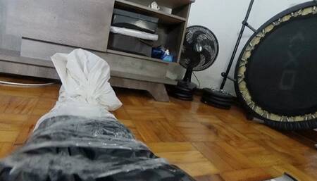 New hot bald ebony face sitting in slave's face by Thamyris Ebony and Daniel Santiago Cam By Dani Full HD