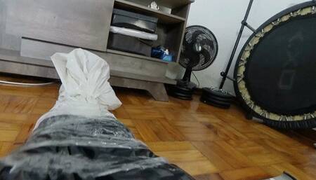 New hot bald ebony face sitting in slave's face Part 1 by Thamyris Ebony and Daniel Santiago Cam By Dani Full HD