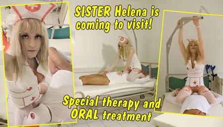 Sister Helena is coming to visit! Immediate recovery with urine therapy and oral treatment!!