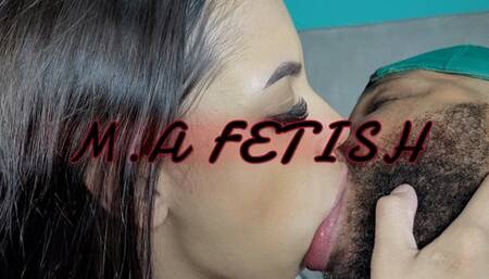KISSING MY DELICIOUS EX GIRLFRIEND # PART 3 # INTERRACIAL KISS