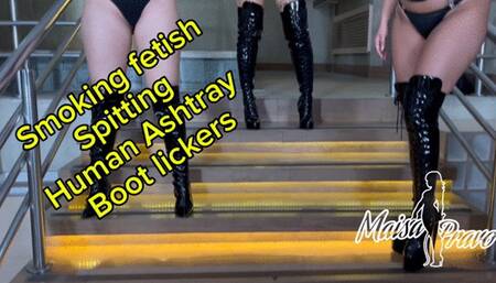 Bootlickers and human ashtrays our beta male humiliation fun