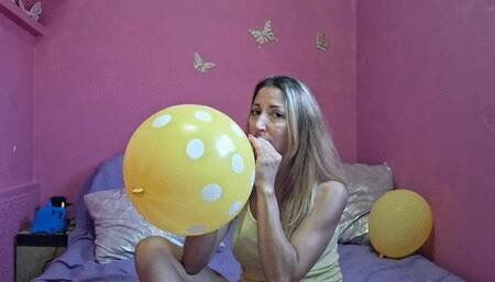 Rifco yellow punchball play and b2p