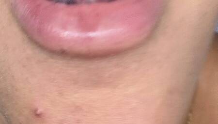 Slobbery Dildo Blowjob and JOI