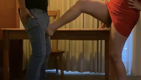 BALLBUSTING - TODAY IS SUNDAY PRACTICE OF BALLBUSTING WITH MY SLAVE - PRINCESS VIOLET