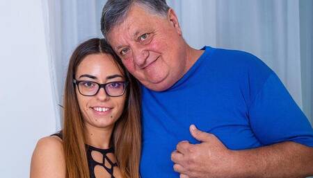 Claudia Colt's natural tits dirt by Beauty and the Senior