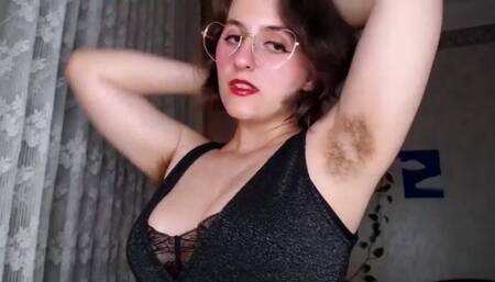 Natural Sexy Armpit Worship
