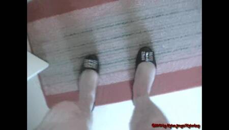 Walking in Ballerinas in Neighbor's Apartment - Part 1