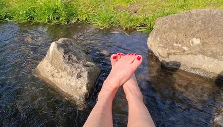 Feets in Water
