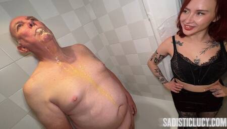 Eat the egg bitch - Miss Eva Ray - MP4 SD