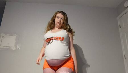 Pregnant Hooters Waitress