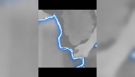Spundaddy Blows an Electric Cloud on His Own Fat Cock