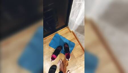 Wife Caught Her Husband Fucking Himself in the Ass with a Dildo