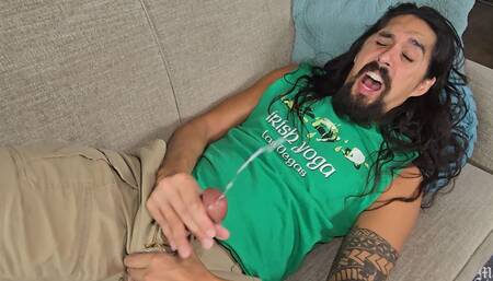 Irish Yoga Cumshot