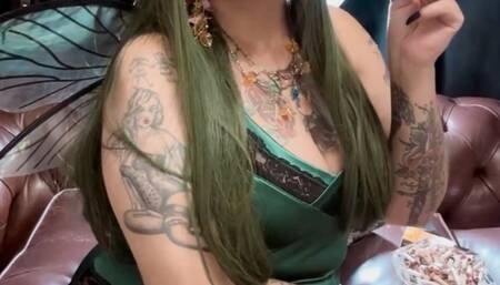 Marlboro Gold - Smoking and Coughing Fairy