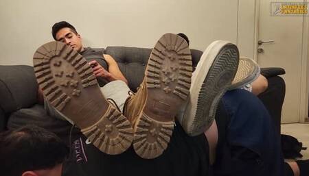 GIANT JACK | LORD SANTI | My stepbrothers make me lick their sweaty feet