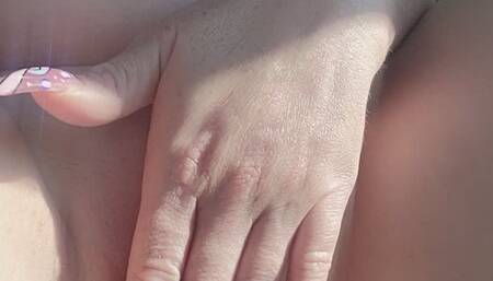 I Fingered My Pussy Til I Made Myself Cum in my Car!