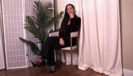 Confession - Kobe Lee Blackmail Femdom POV Sissy Training Verbal Humiliation Pantyhose Domination High Heel Dangling