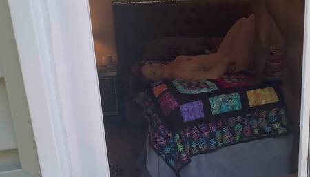 Peeping Tom Caught Outside my Window & Punished