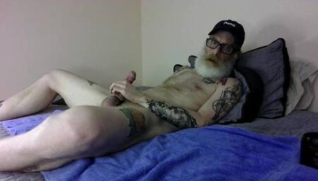 Watch Grandpa Get Blissed Out Penis Pumpies with Creamy Sperm
